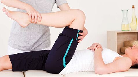 Physical exercise therapy for the treatment of arthrosis of the joints